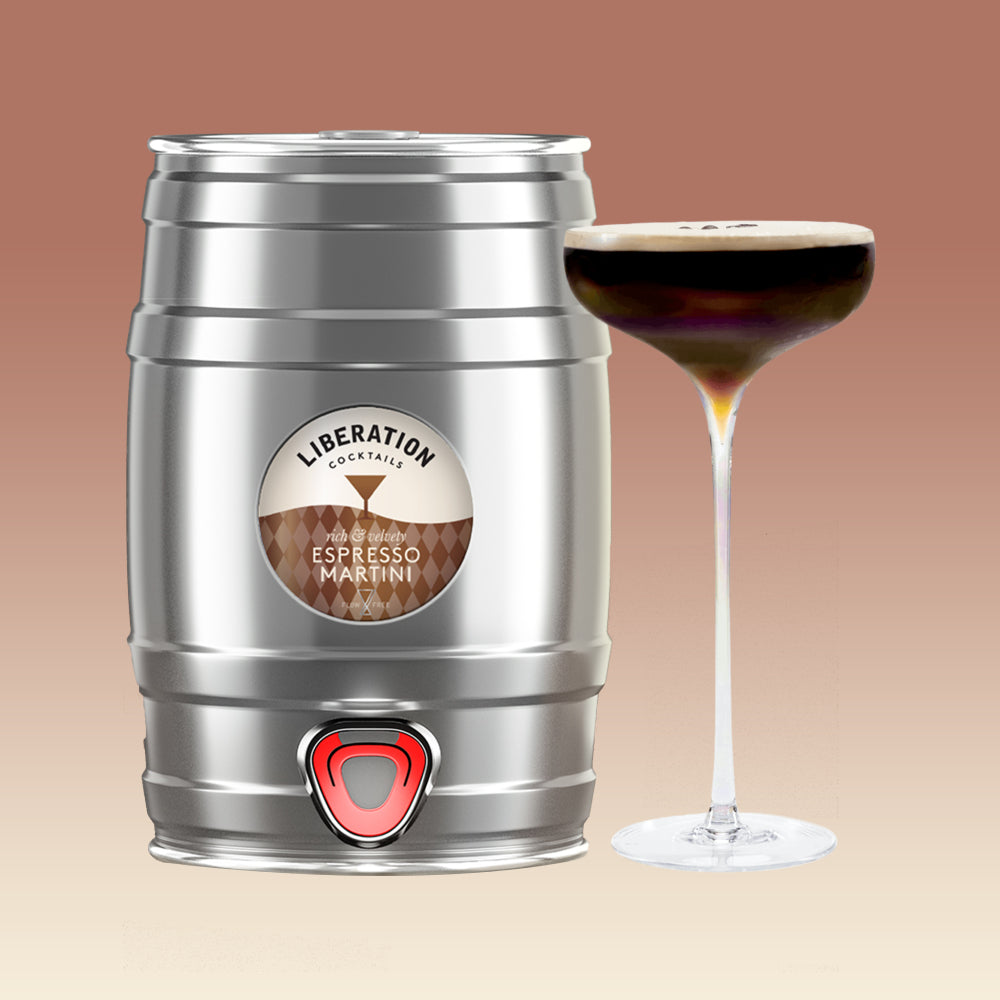 Espresso Martini 5L Cocktail Keg, Ready Made Espresso Martini