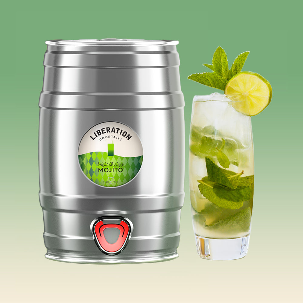 Mojito 5L Cocktail Keg, Ready Made Mojito Cocktail Keg