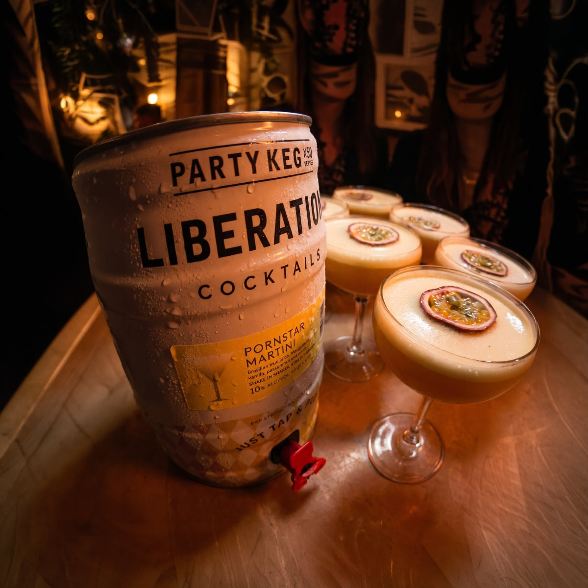 Pornstar Martini 5L Party Keg