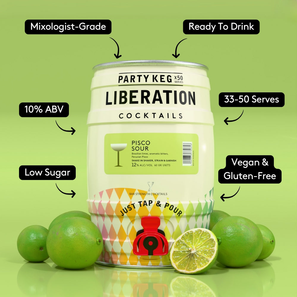 Pisco Sour 5L Party Keg