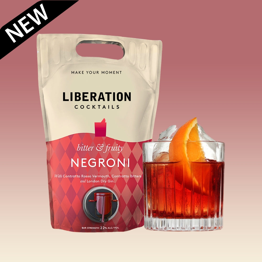 Negroni Cocktail Pouch 1.5L, Ready Made Negroni