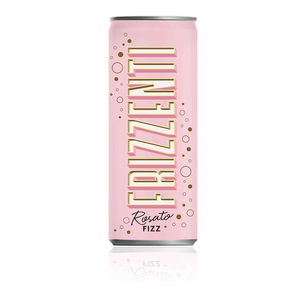 rosato fizz in a can