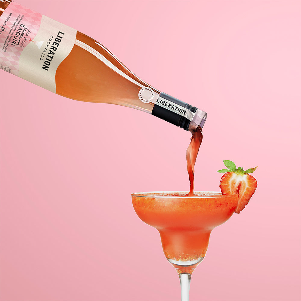 Strawberry Daiquiri Gift Set, Pre Made Cocktail Gift Set