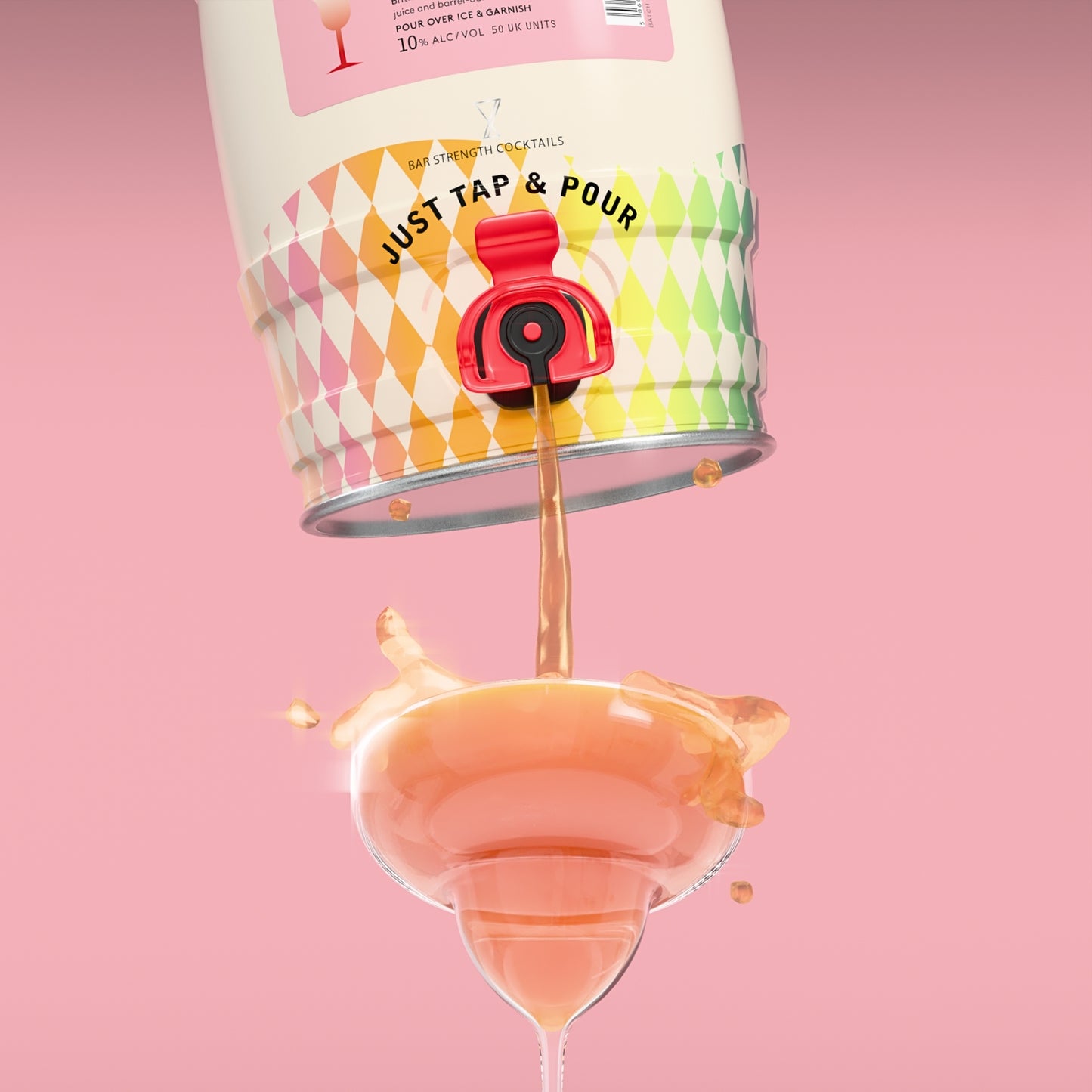 Strawberry Daiquiri 5L Party Keg