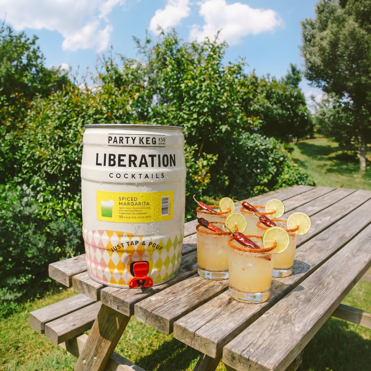Spicy Margarita 5L Party Keg