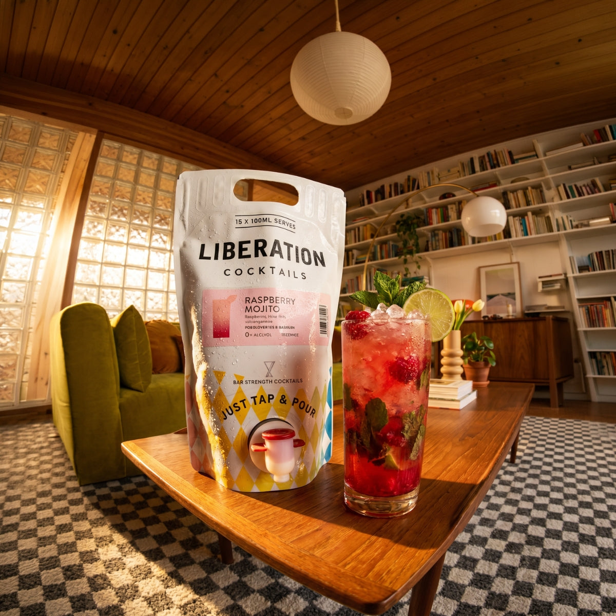 Raspberry Mojito 1.5L Pouch