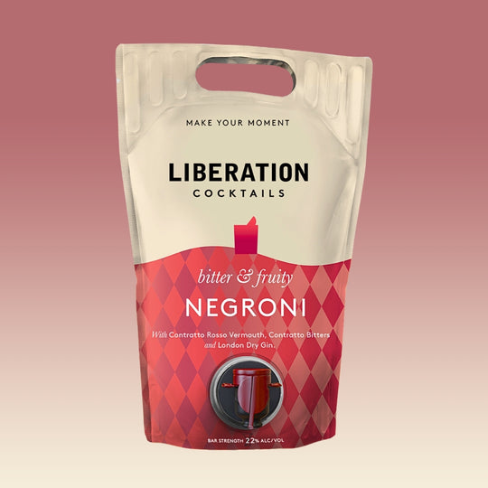 Negroni Cocktail Pouch 1.5L, Ready Made Negroni