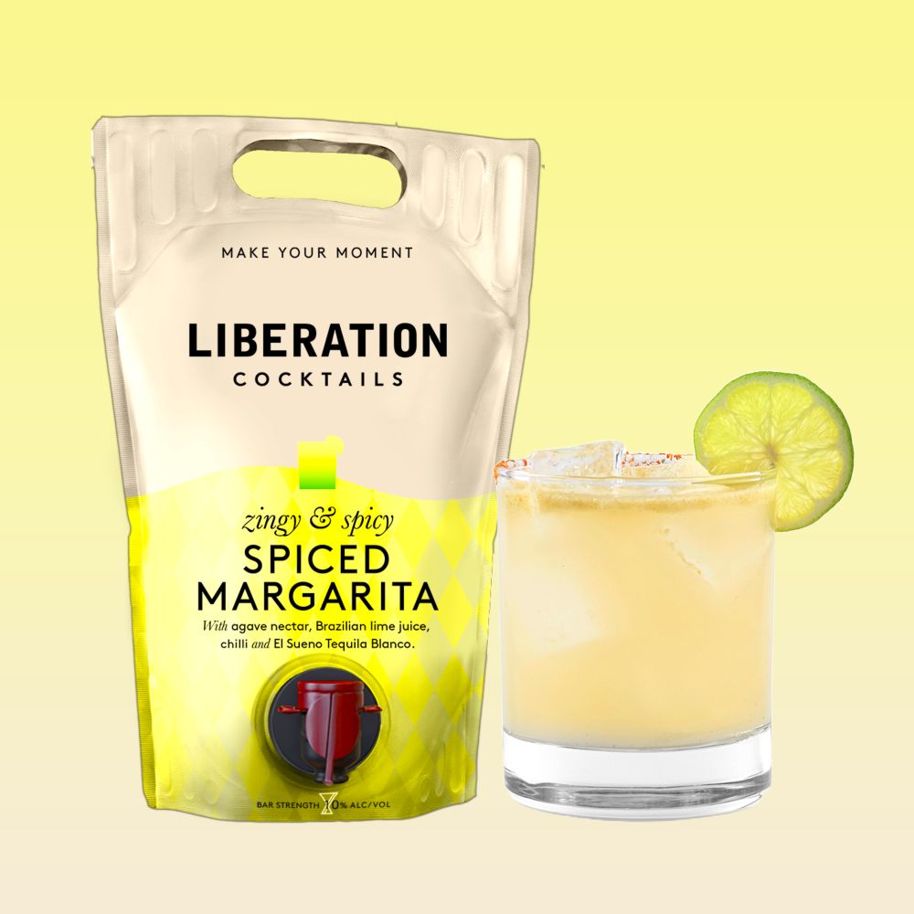 Spiced Margarita Cocktail Pouch 1.5L, Ready Made Margarita