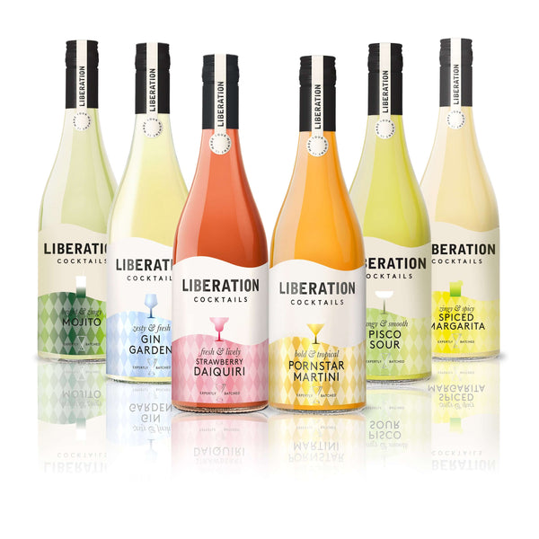premixed cocktails in bottles